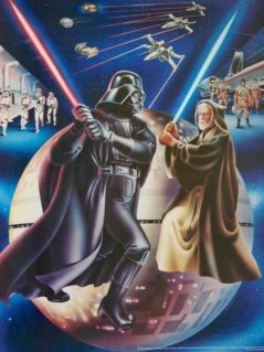 Original Star Wars: Episode IV - A New Hope Movie Poster - Proctor & Gamble