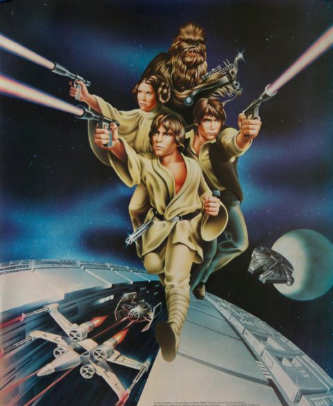 Original Star Wars: Episode IV - A New Hope Movie Poster - Proctor & Gamble