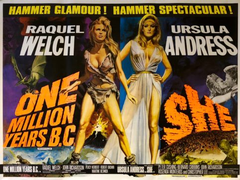 One-Million-Years-B.C.-/-SHE-Movie-Poster