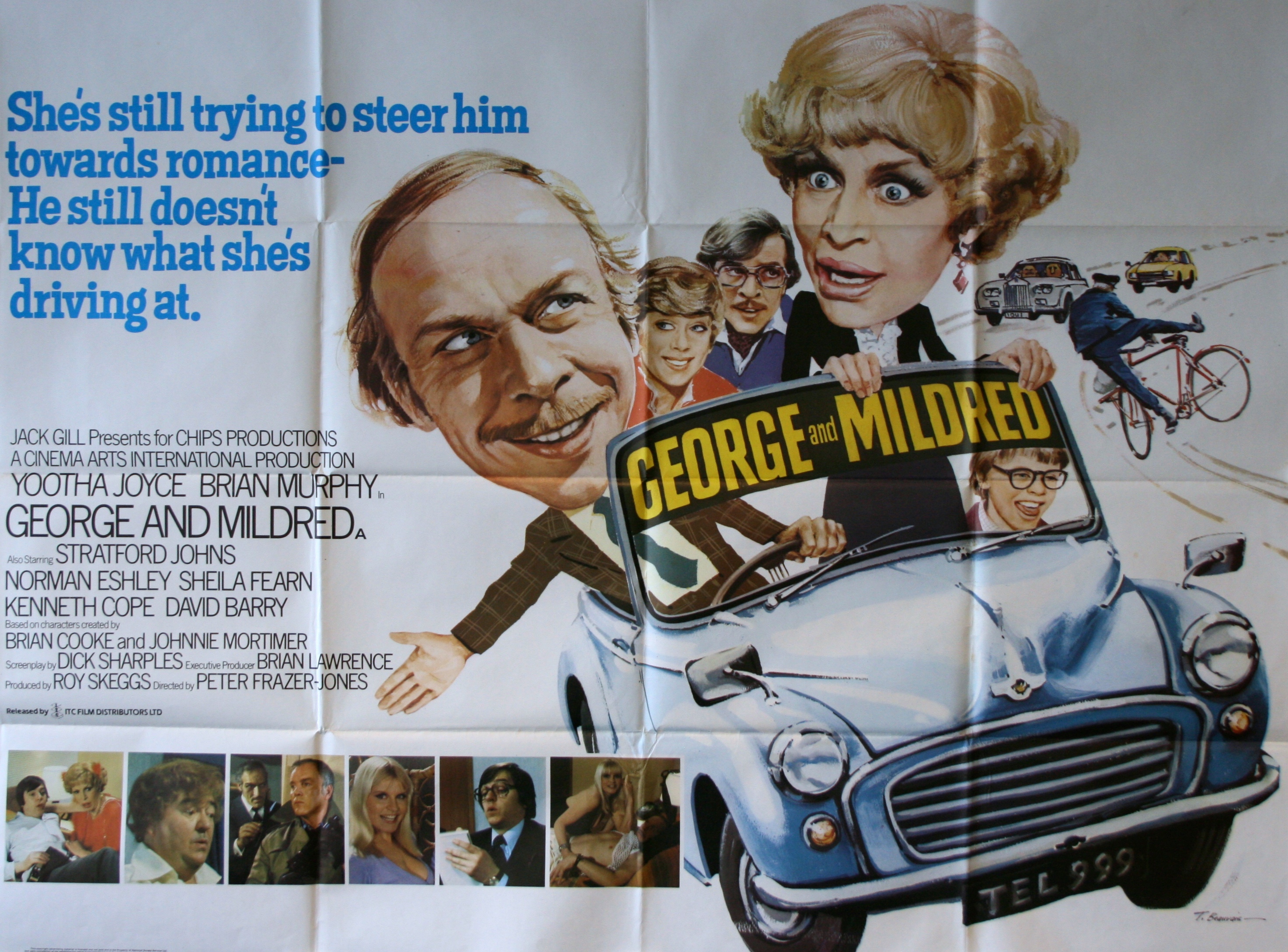 George and Mildred - Vintage Movie Posters