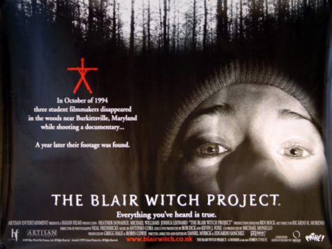 Image result for THE BLAIR WITCH PROJECT