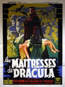 Brides of Dracula - " Les Maitresses de Dracula" -    (1962 RR)