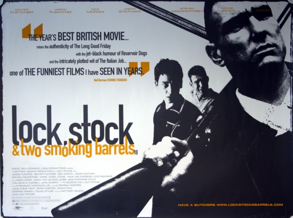 Stock and Two Smoking Barrels 24x16inch Movie Silk Poster Hot Lock