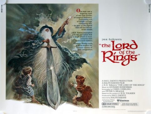 The Lord Of The Rings Movie Posters Prints 1978 Animated