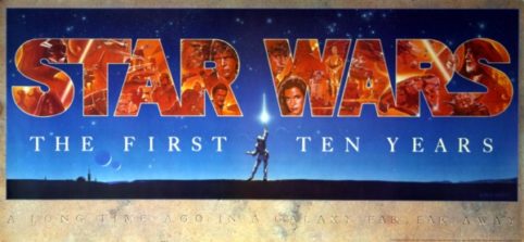 Star Wars: Episode 4   A New Hope - 1987 10th Anniversary "John Alvin" Banner
