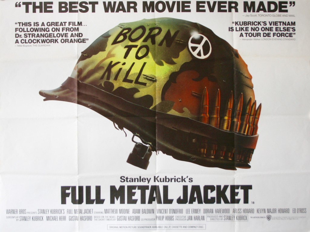Full Metal Jacket Vintage Movie Posters