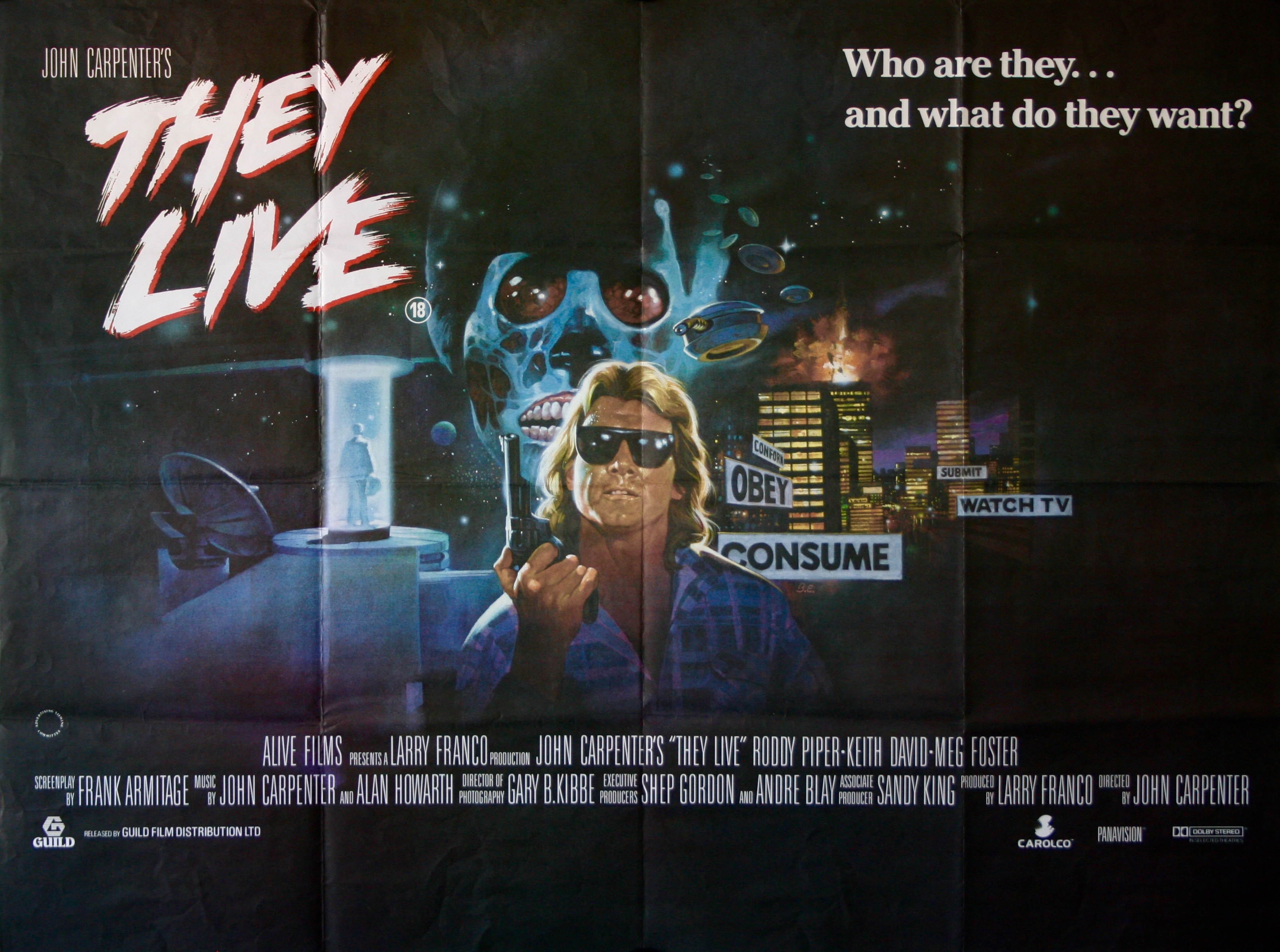 They lives или they live. They Live 1988 Постер. They Live consume. They Live очки. Чужие среди нас.