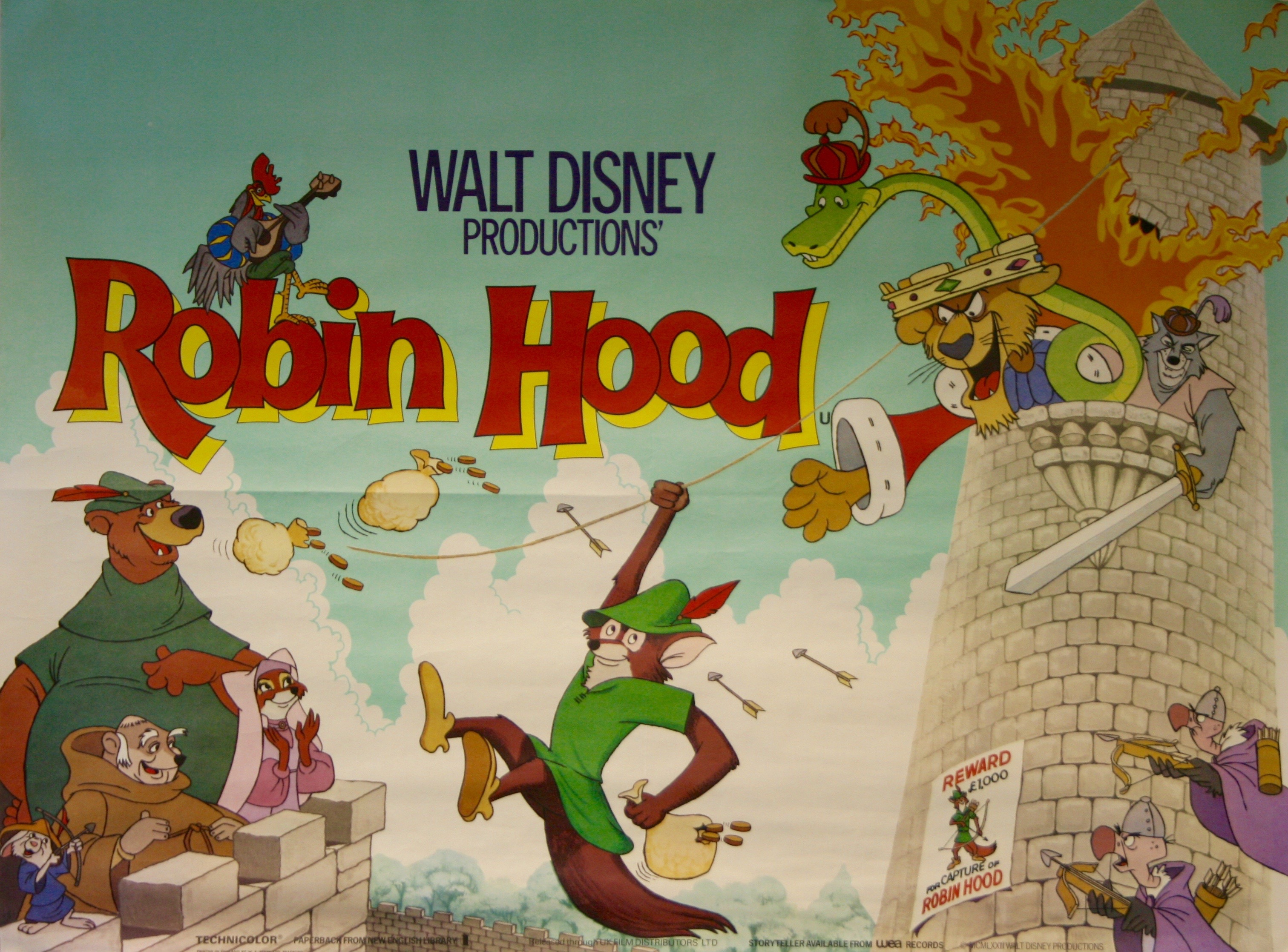 Robin Hood Movie Poster - Vintage Movie Posters
