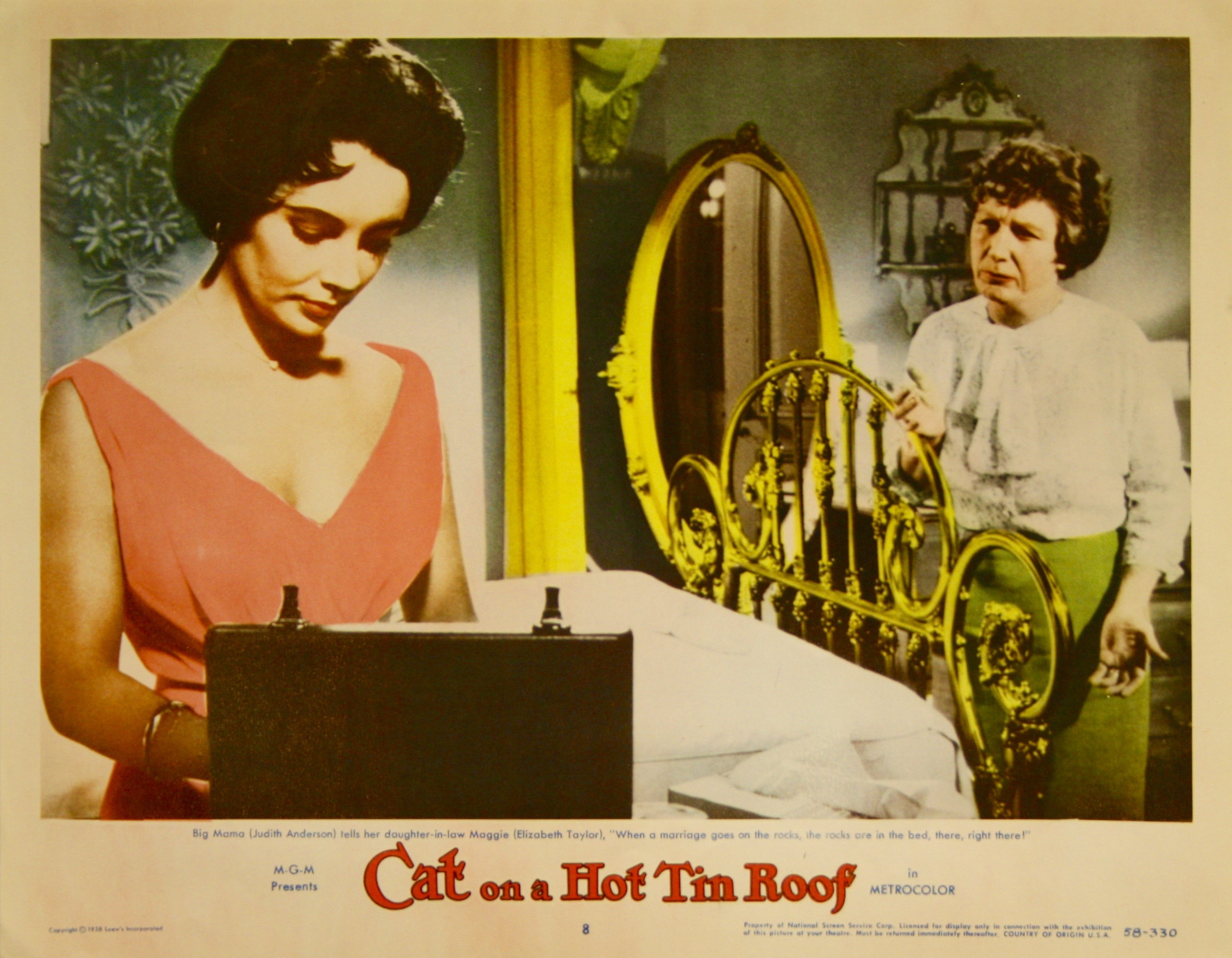 Cat On A Hot Tin Roof Movie Poster Rare Film Posters