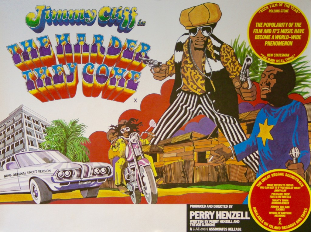 Original The Harder They Come Movie Poster - Jimmy Cliff - Reggae