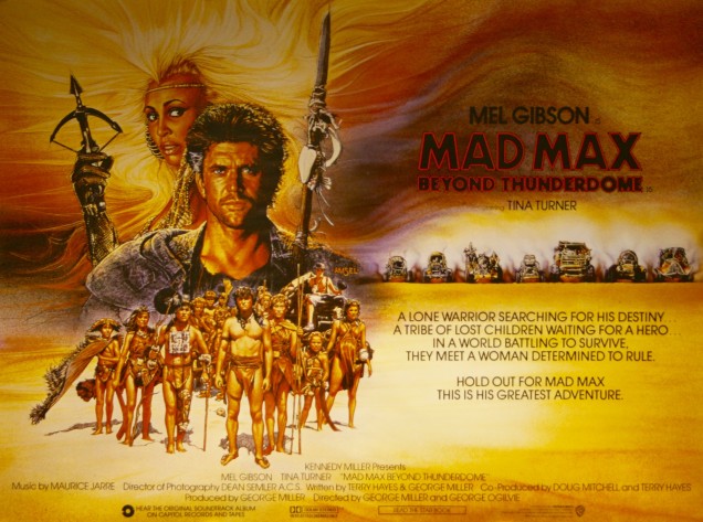 Mad Max Beyond Thunderdome Vintage Movie Posters