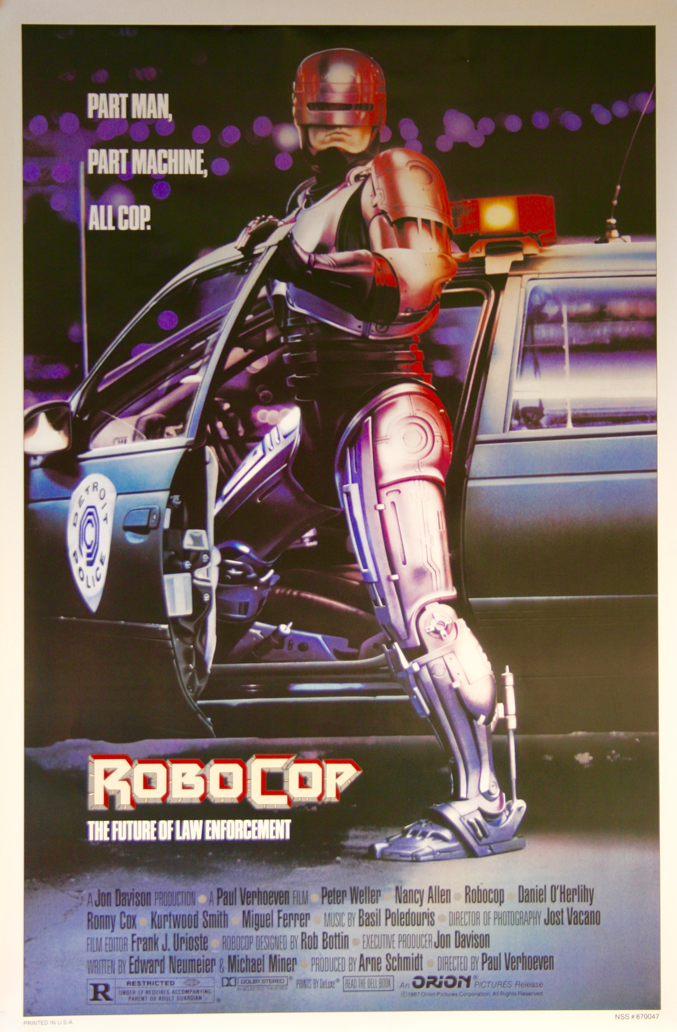 Robocop - Vintage Movie Posters