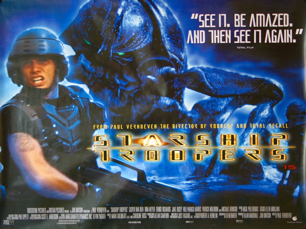 Starship Troopers Vintage Movie Posters