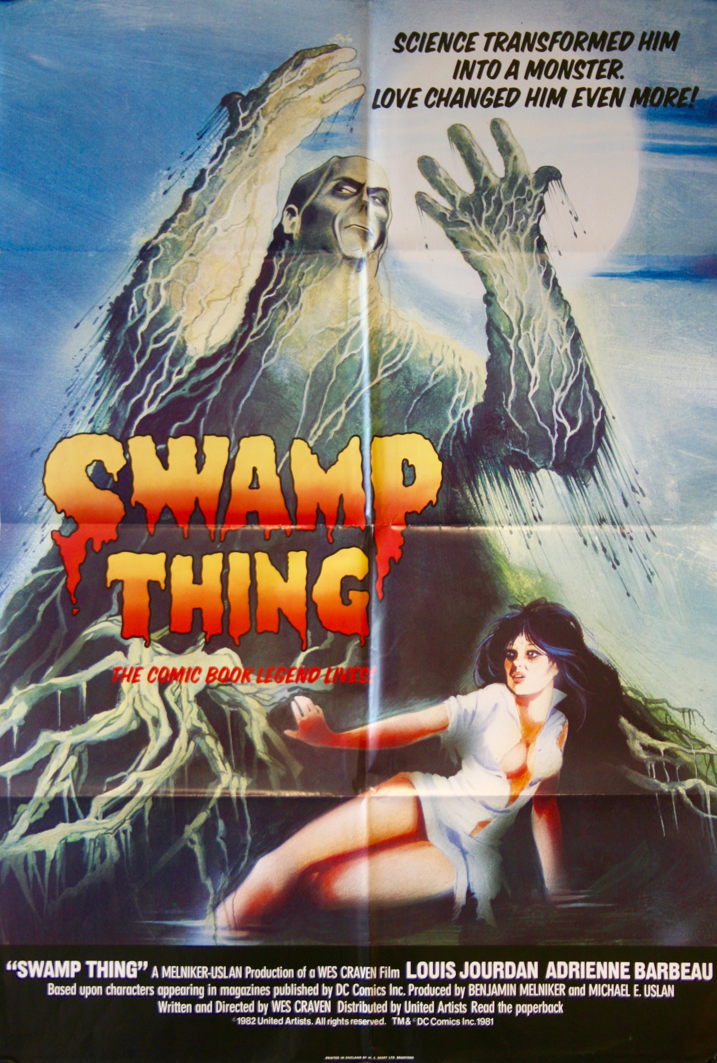 Swamp Thing - Vintage Movie Posters2325 x 3445
