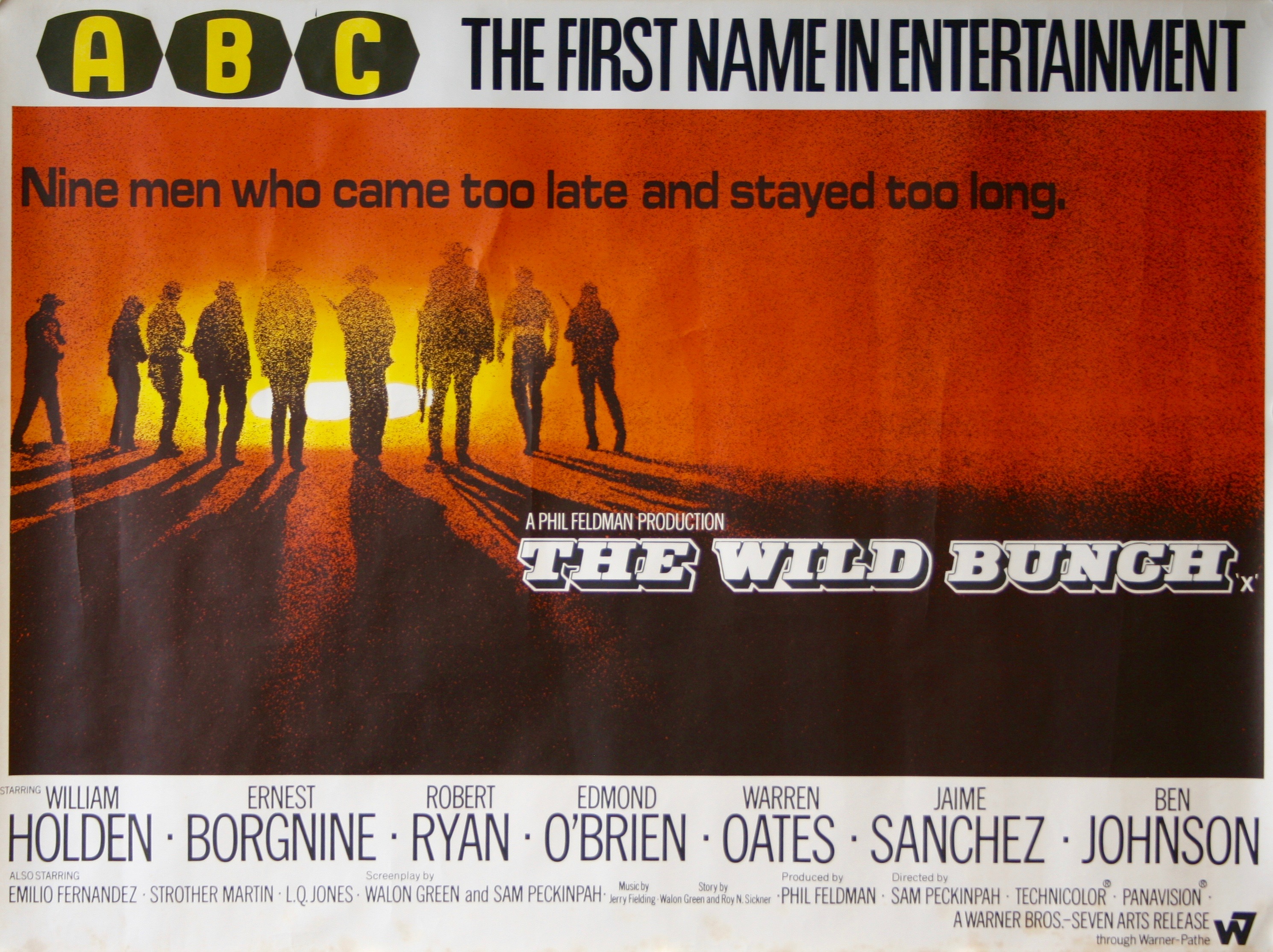 The Wild Bunch - Vintage Movie Posters