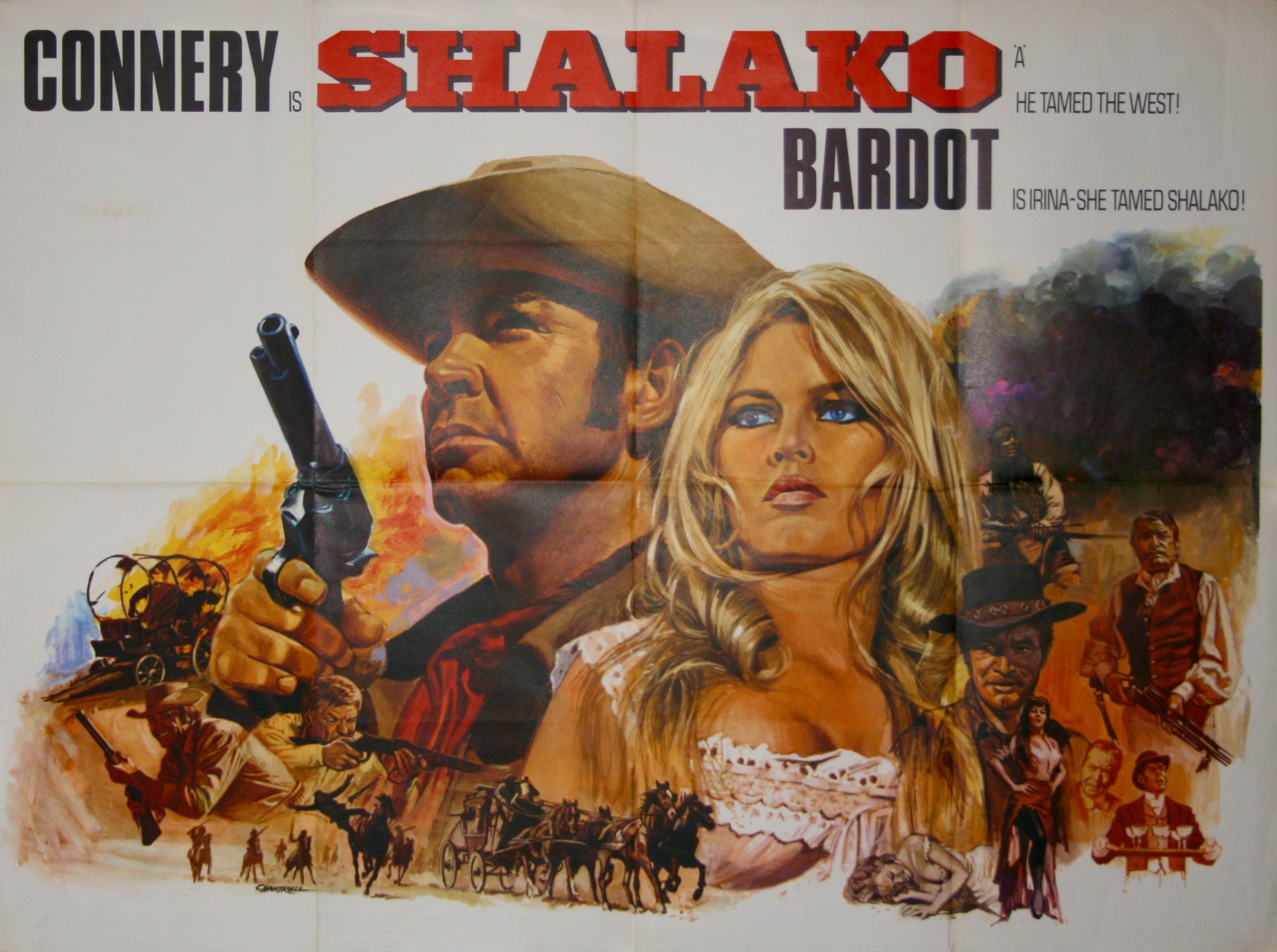 Shalako Movie Poster - Vintage Movie Posters