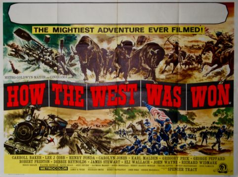 How The West Was Won - Vintage Movie Posters