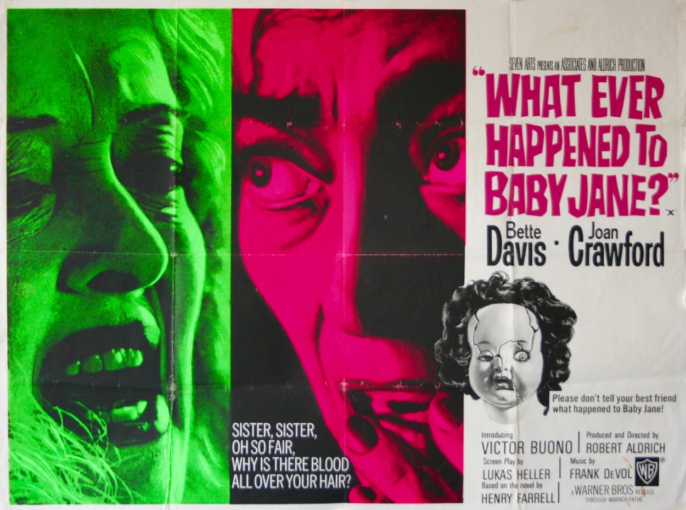 What Ever Happened To Baby Jane ? Vintage Movie Posters