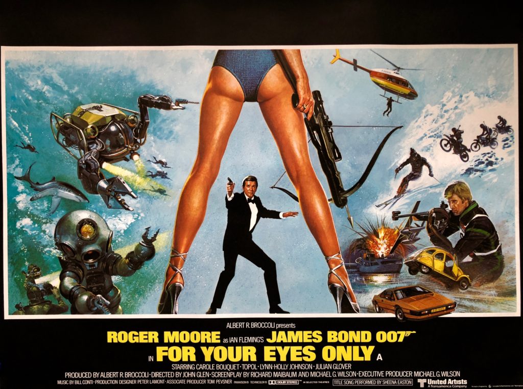 James Bond: For Your Eyes Only Movie Poster