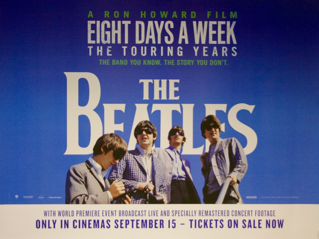 The Beatles Eight Days A Week Vintage Movie Posters
