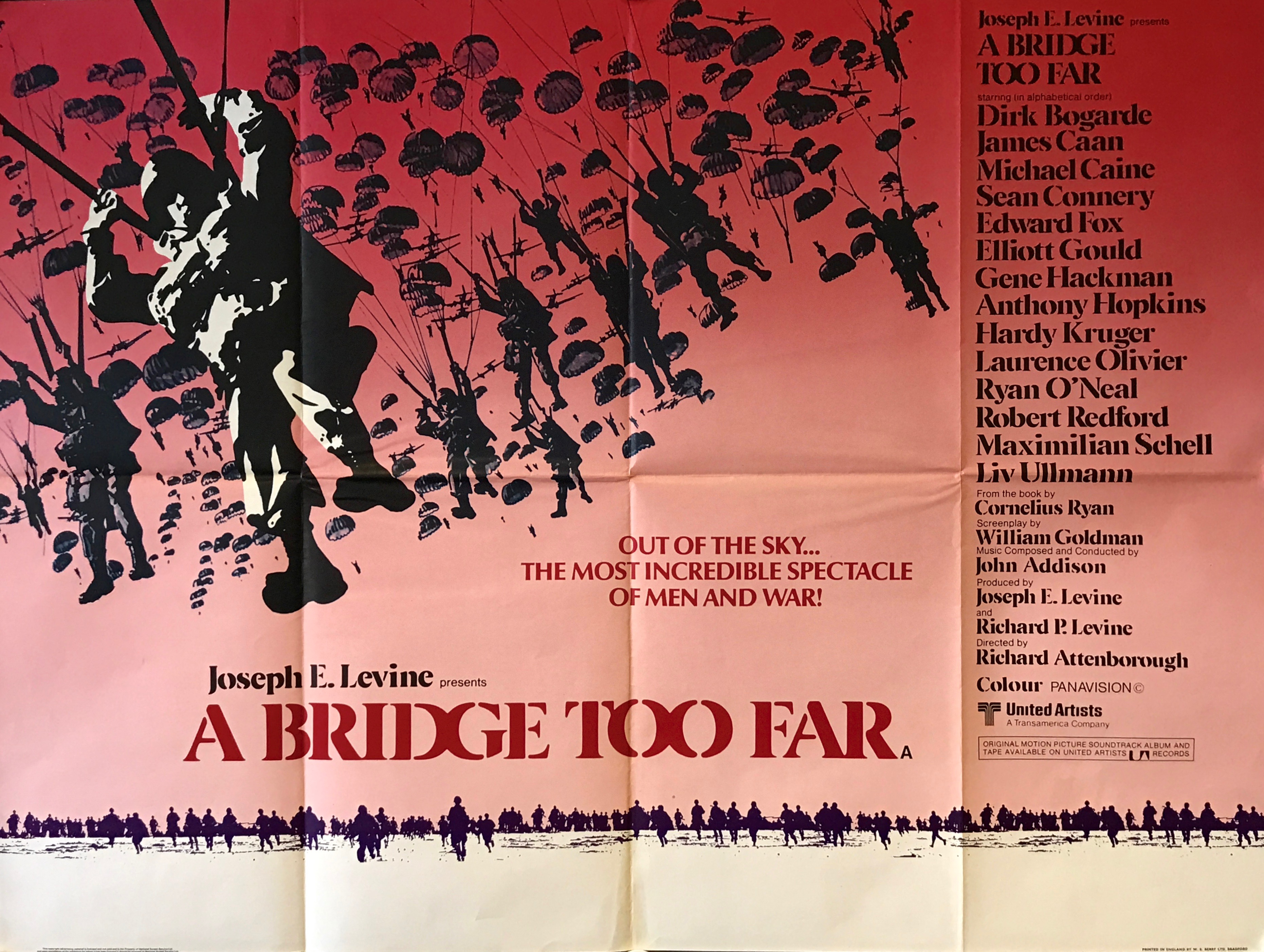 A Bridge Too Far Classic Movie Art Large Poster Print Gift A0 A1 A2 A3 Maxi