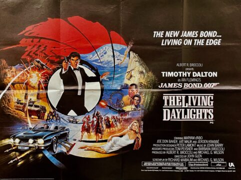 James Bond: The Living Daylights Film Poster