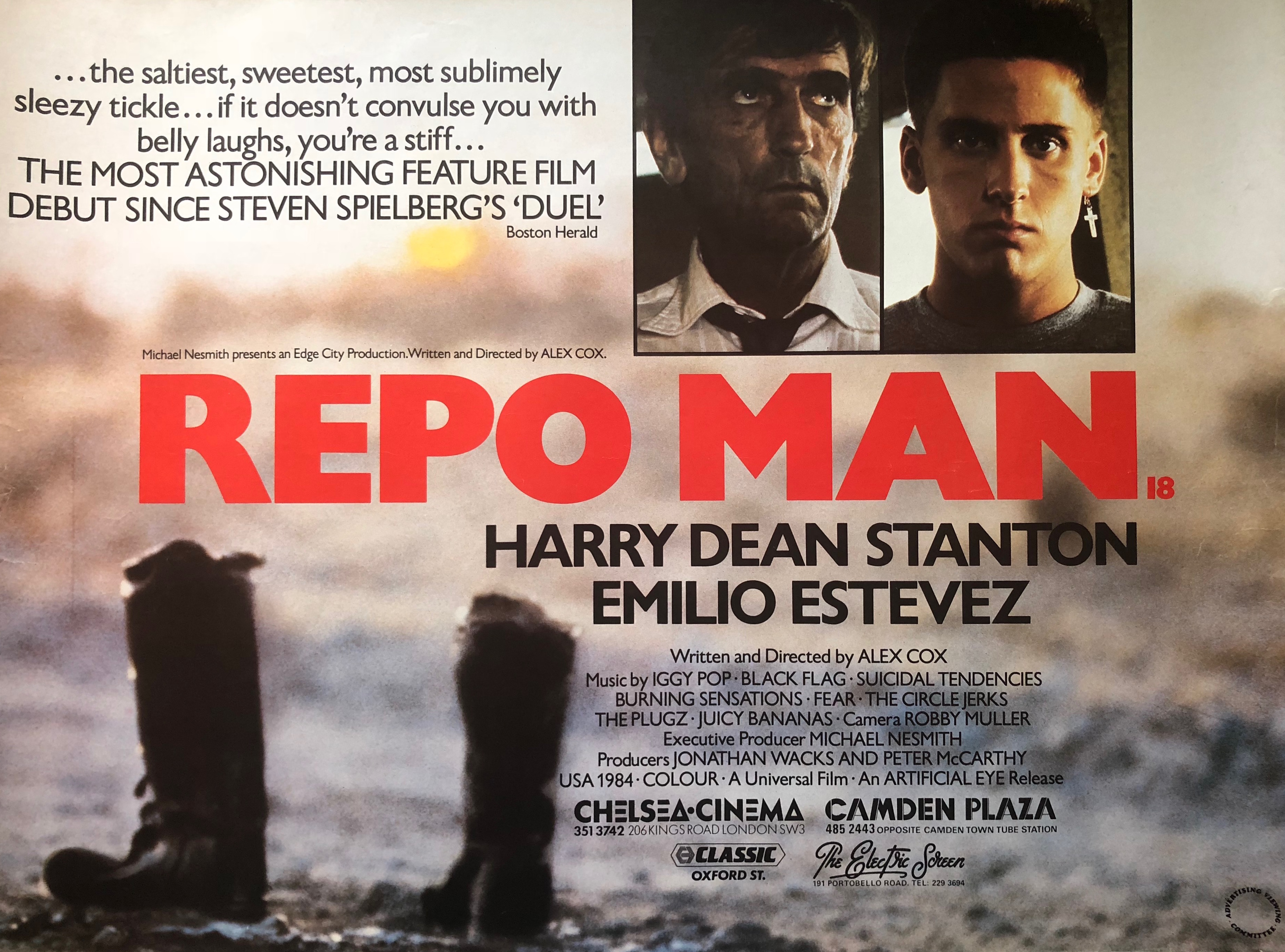 Harry Dean Stanton Repo Man