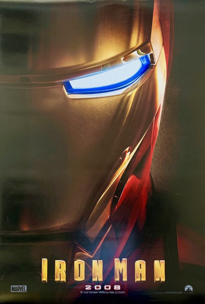Original Iron Man Movie Poster - Marvel Studios - Robert Downey Jr.