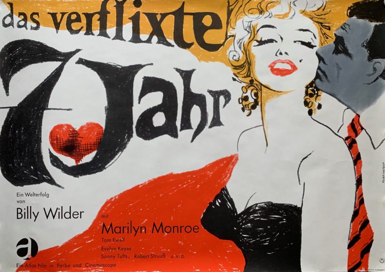 Marilyn Monroe in the Movie The Girl' in 'The Seven Year Itch