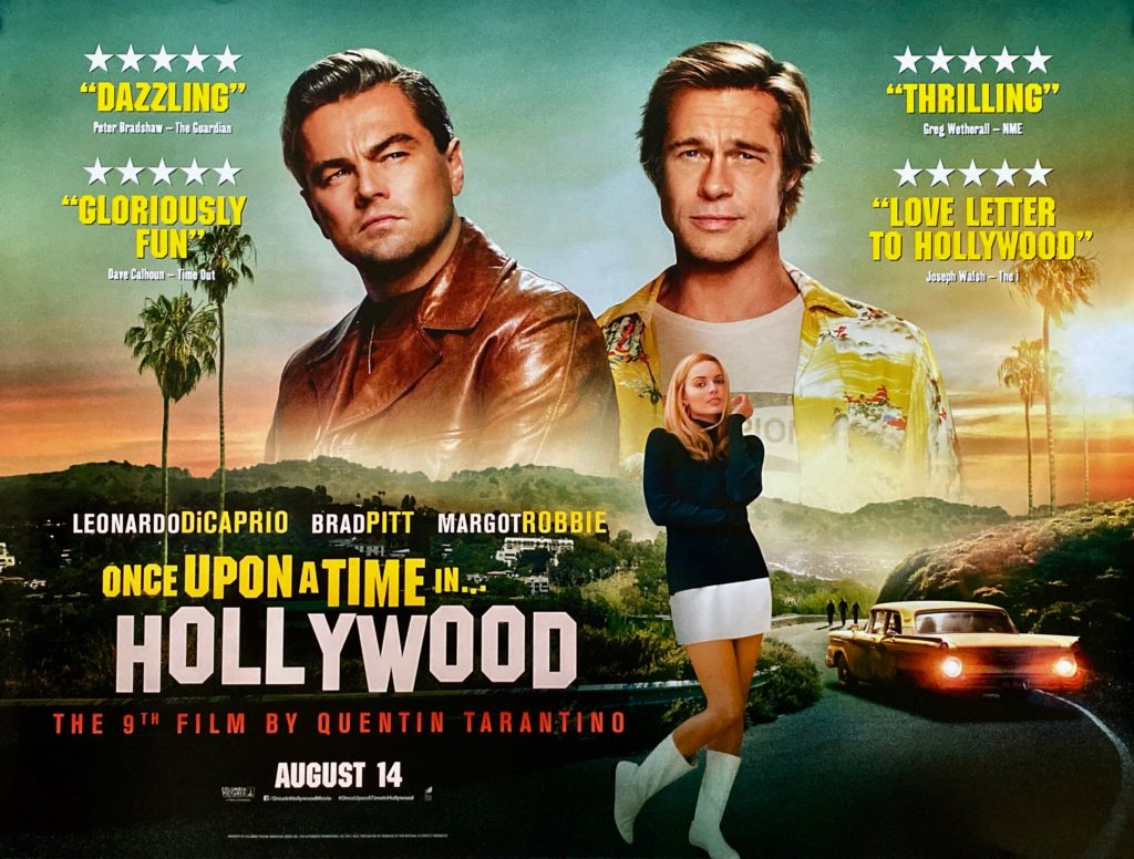 Original Once Upon a Time in Hollywood Movie Poster - Quentin Tarantino