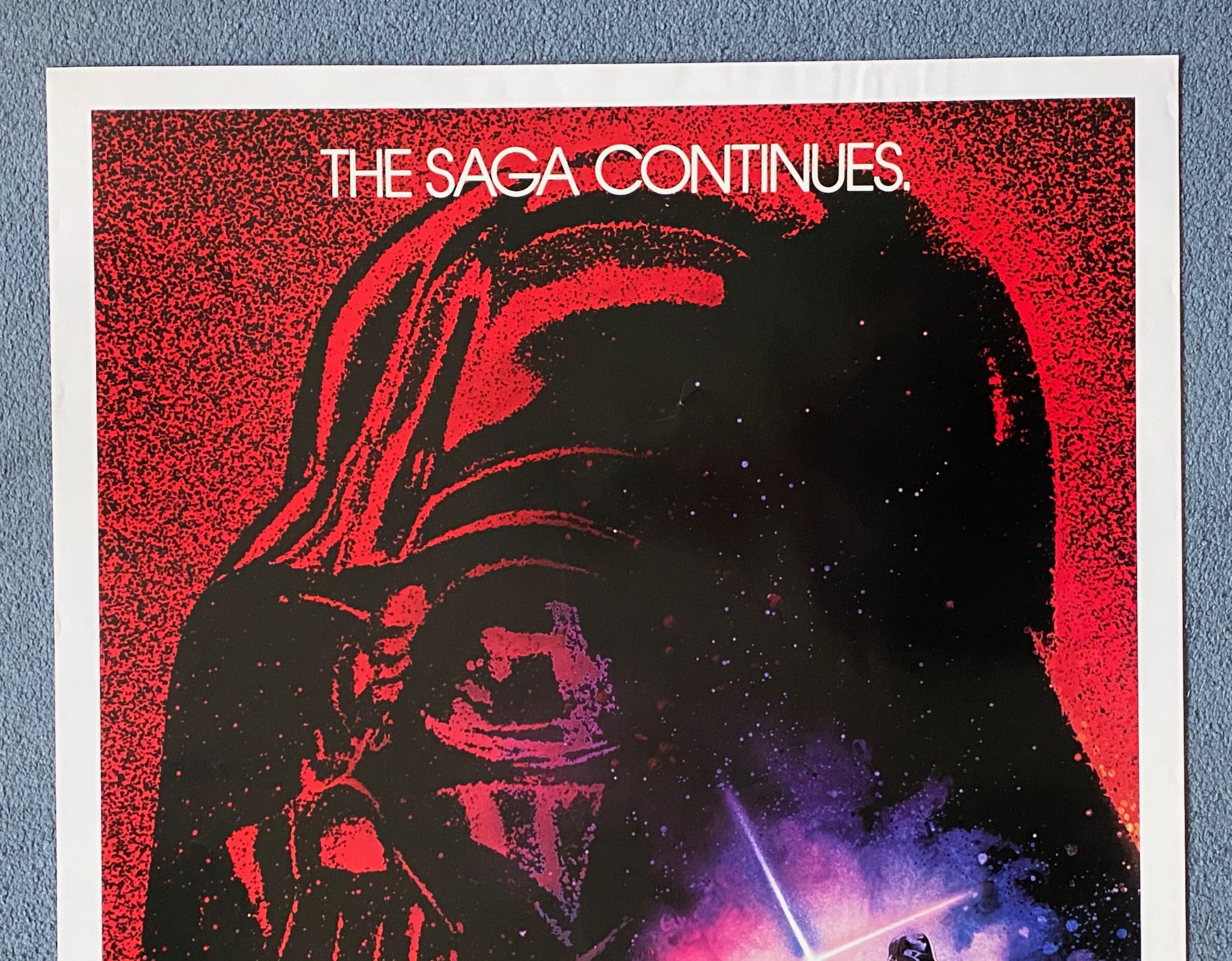 Original Star Wars Revenge of the Jedi Movie Poster - George Lucas