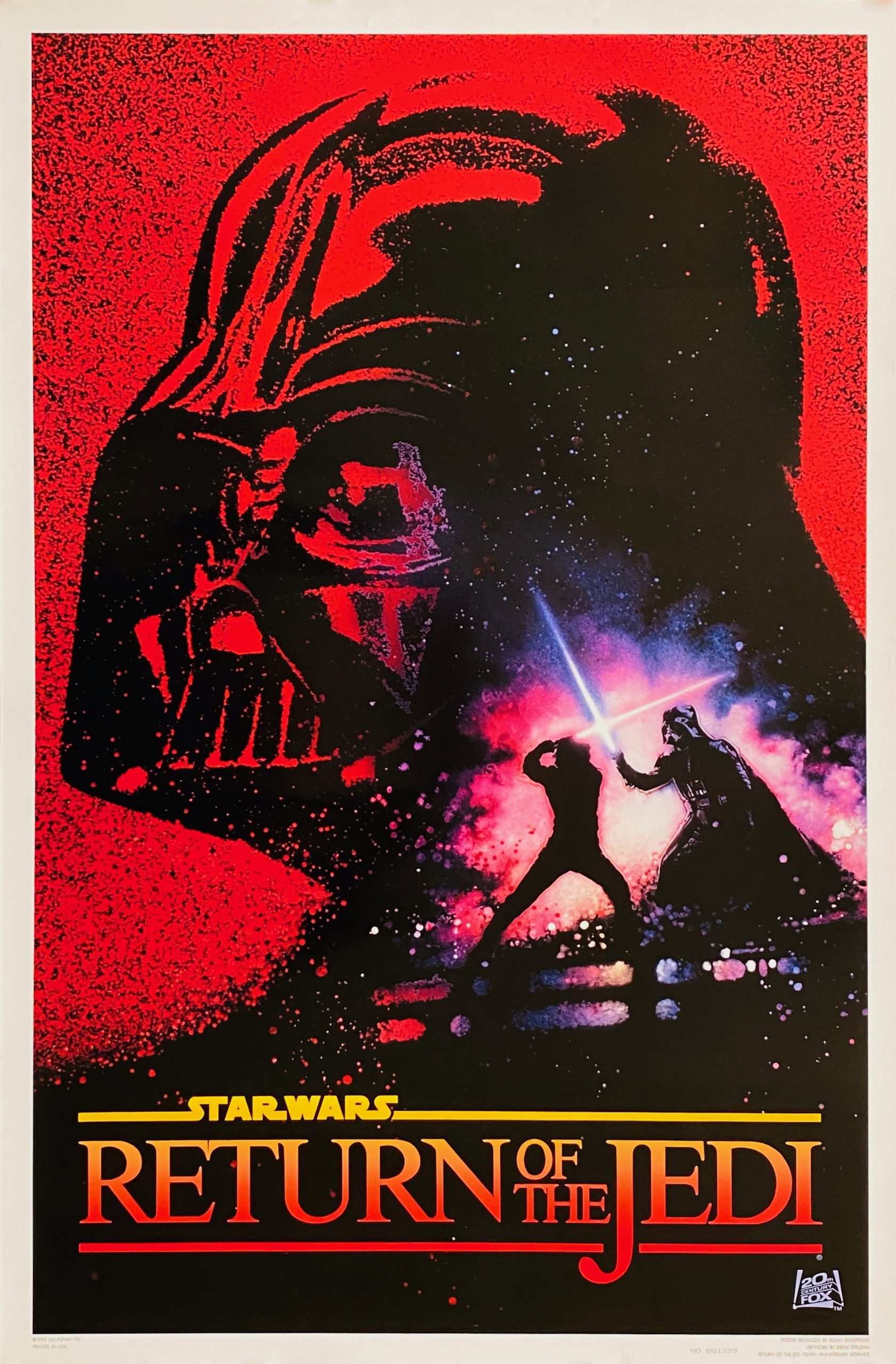 Original Star Wars Episode Vi Return Of The Jedi Movie Poster