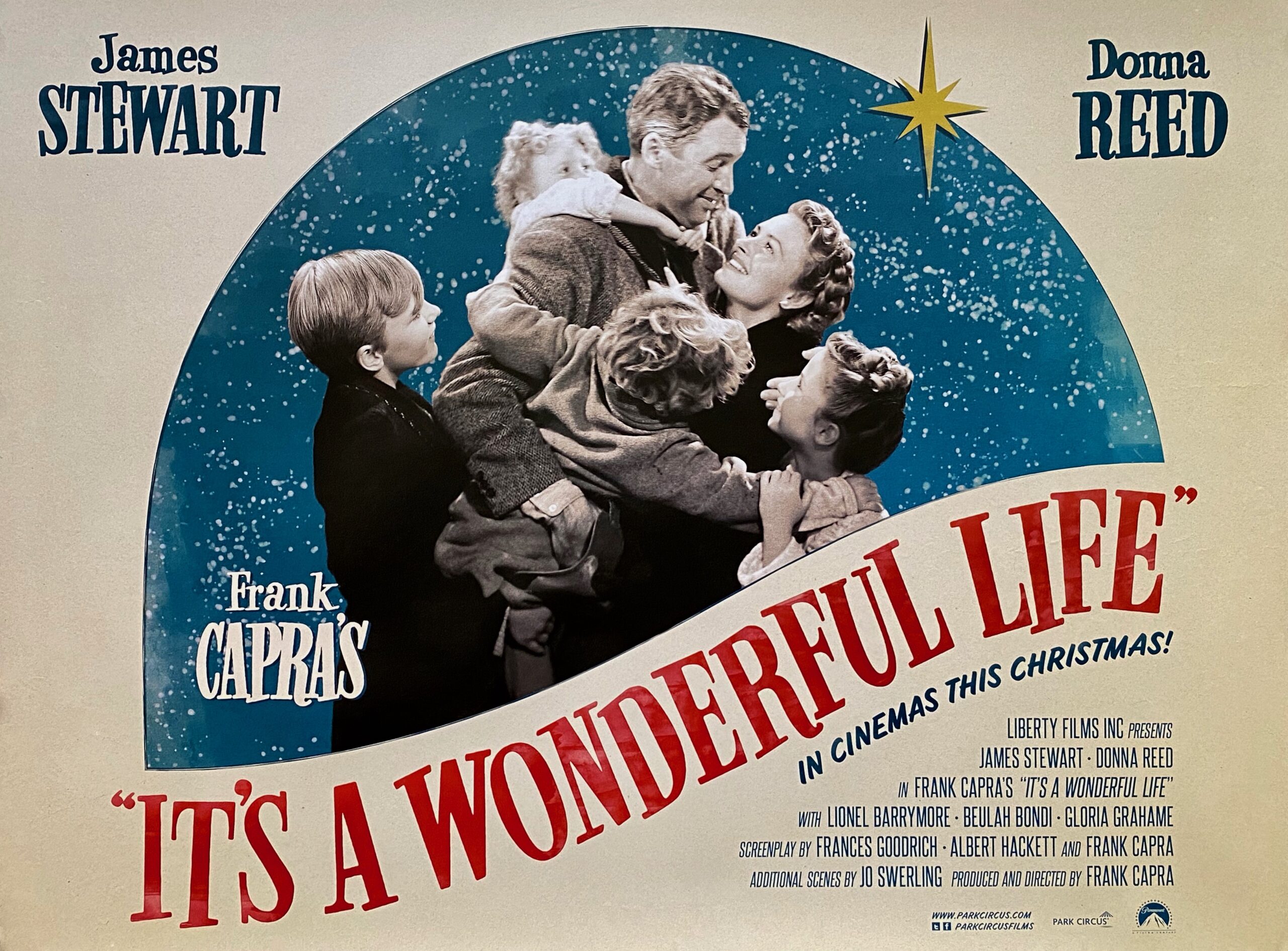 Original It s A Wonderful Life Movie Poster James Stewart Frank Capra Original It s A Wonderful Life Movie Poster James Stewart Frank Capra