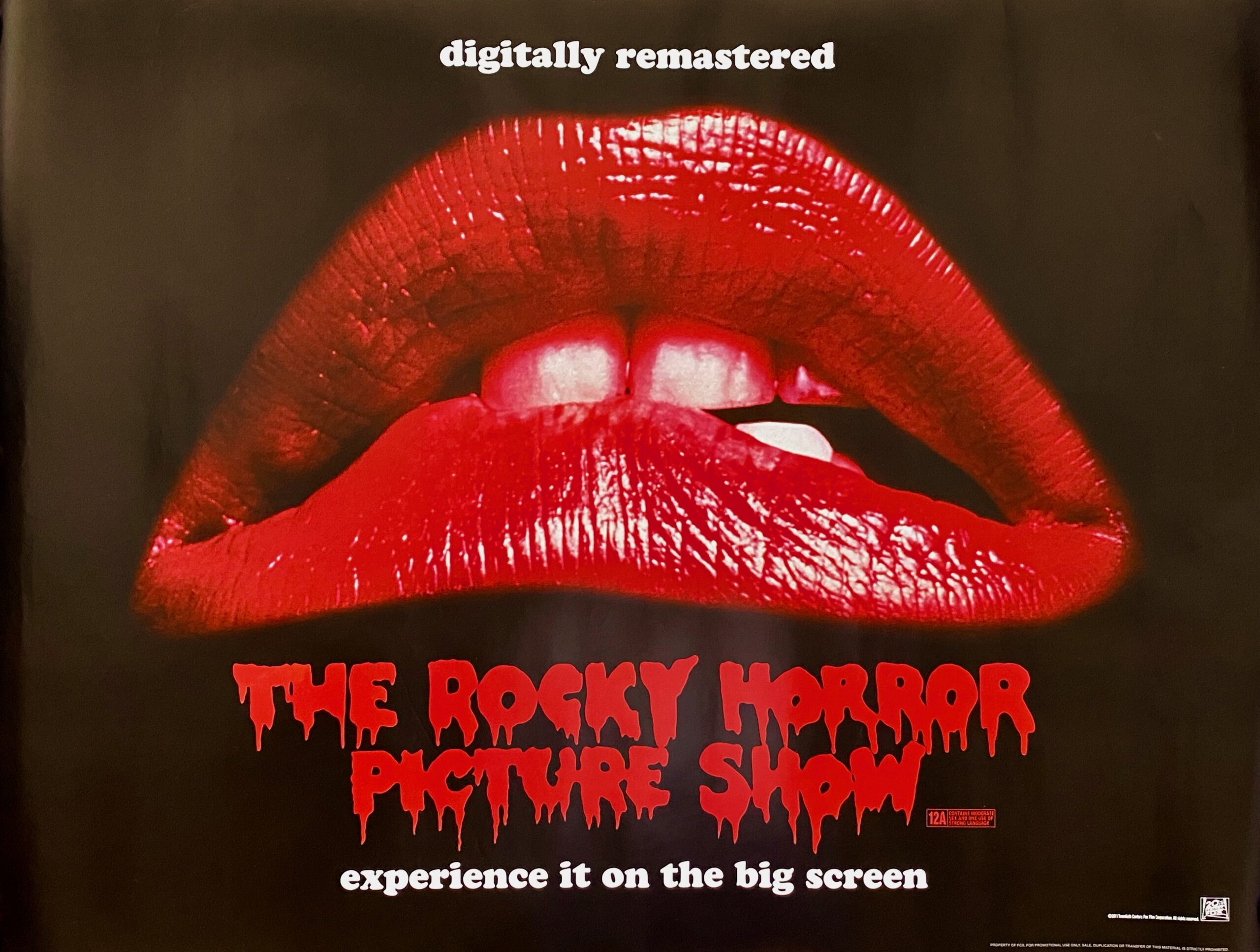 Original The Rocky Horror Picture Show Poster - Curry
