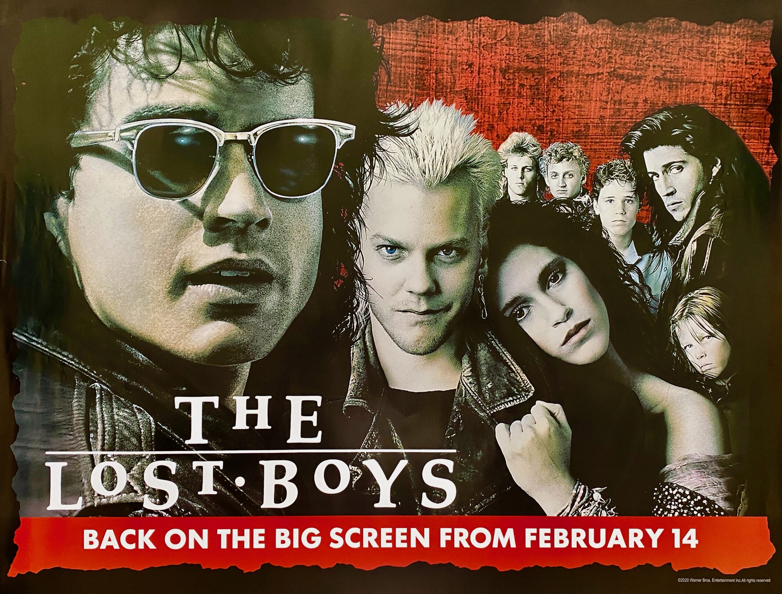 Lost Boys Kiefer Sutherland Movie Film Horror Giant Art New Poster Print
