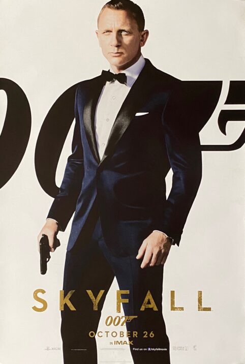 James Bond: Skyfall Movie Poster