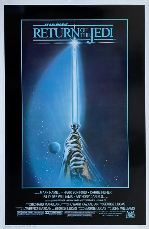 Star Wars Episode VI Return of the Jedi Movie Poster