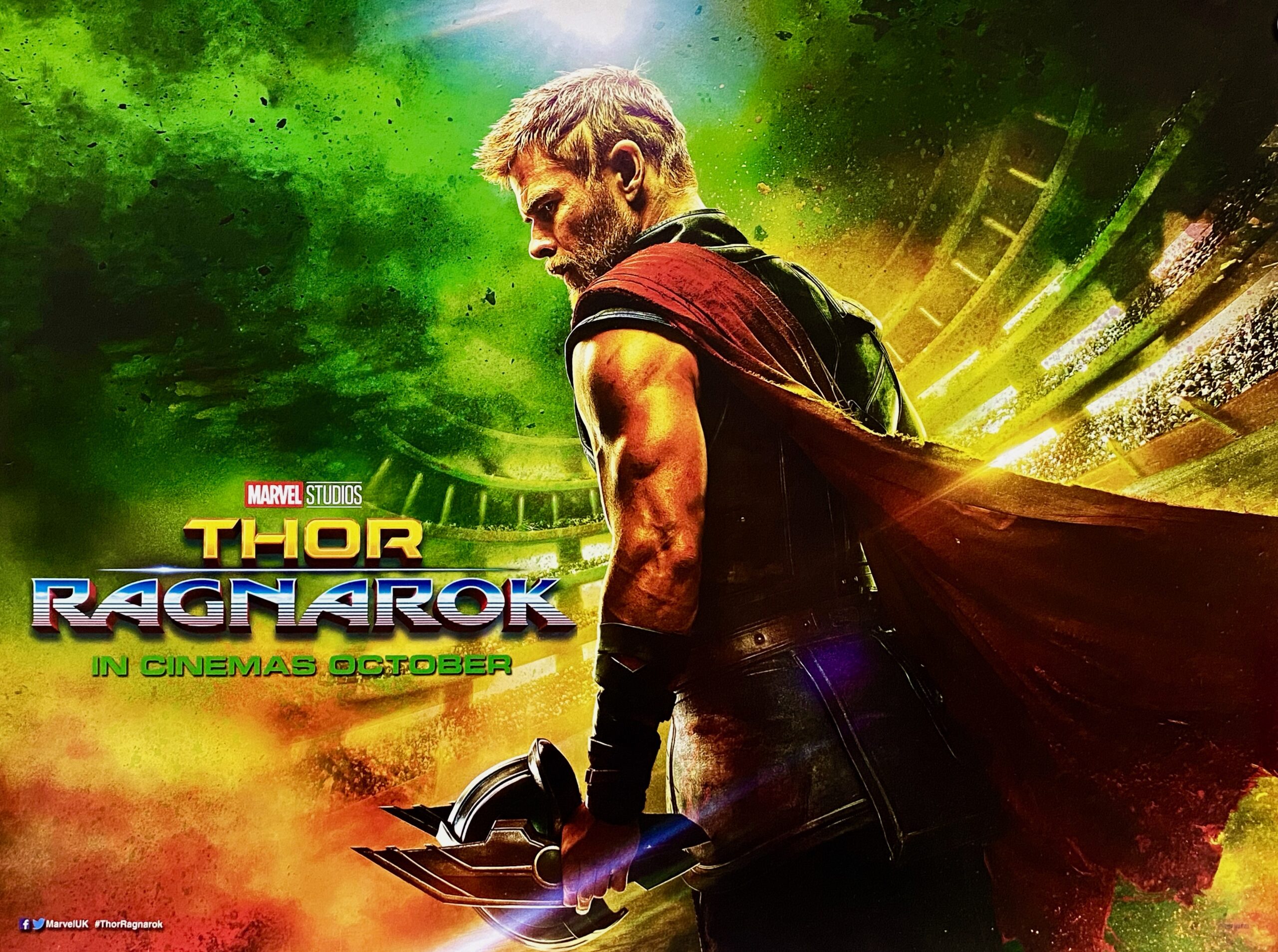 Avengers Power Poster Marvel MCU Iron Man Thor Hulk Loki Captain America 24 x 36 