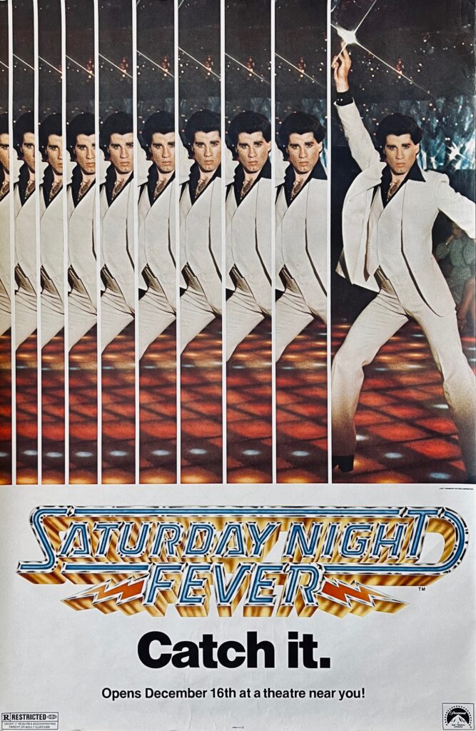 Framed Movie Poster Regular Style Size: 24" x 36" Saturday Night Fever 