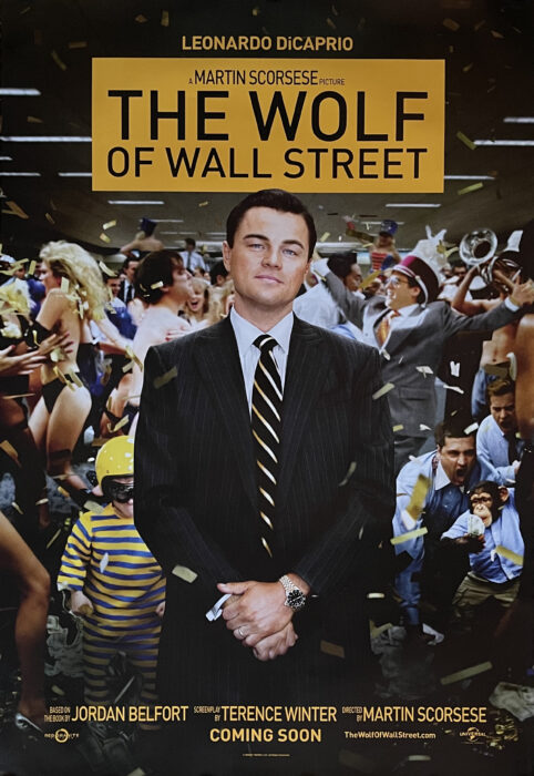 The Wolf of Wall Street Movie Poster