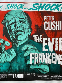 The Evil of Frankenstein Movie Poster