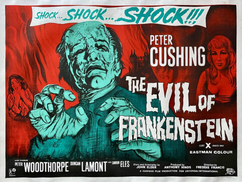 The Evil of Frankenstein Movie Poster