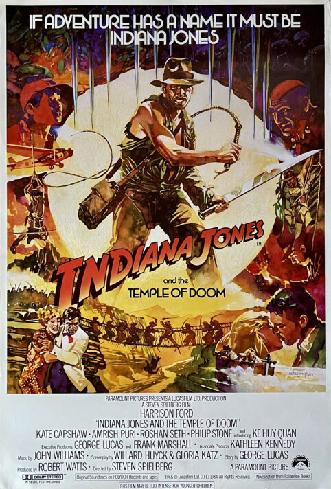 Indiana Jones and the Temple of Doom Movie Poster