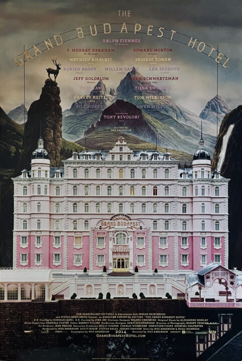 Original The Grand Budapest Hotel Movie Poster