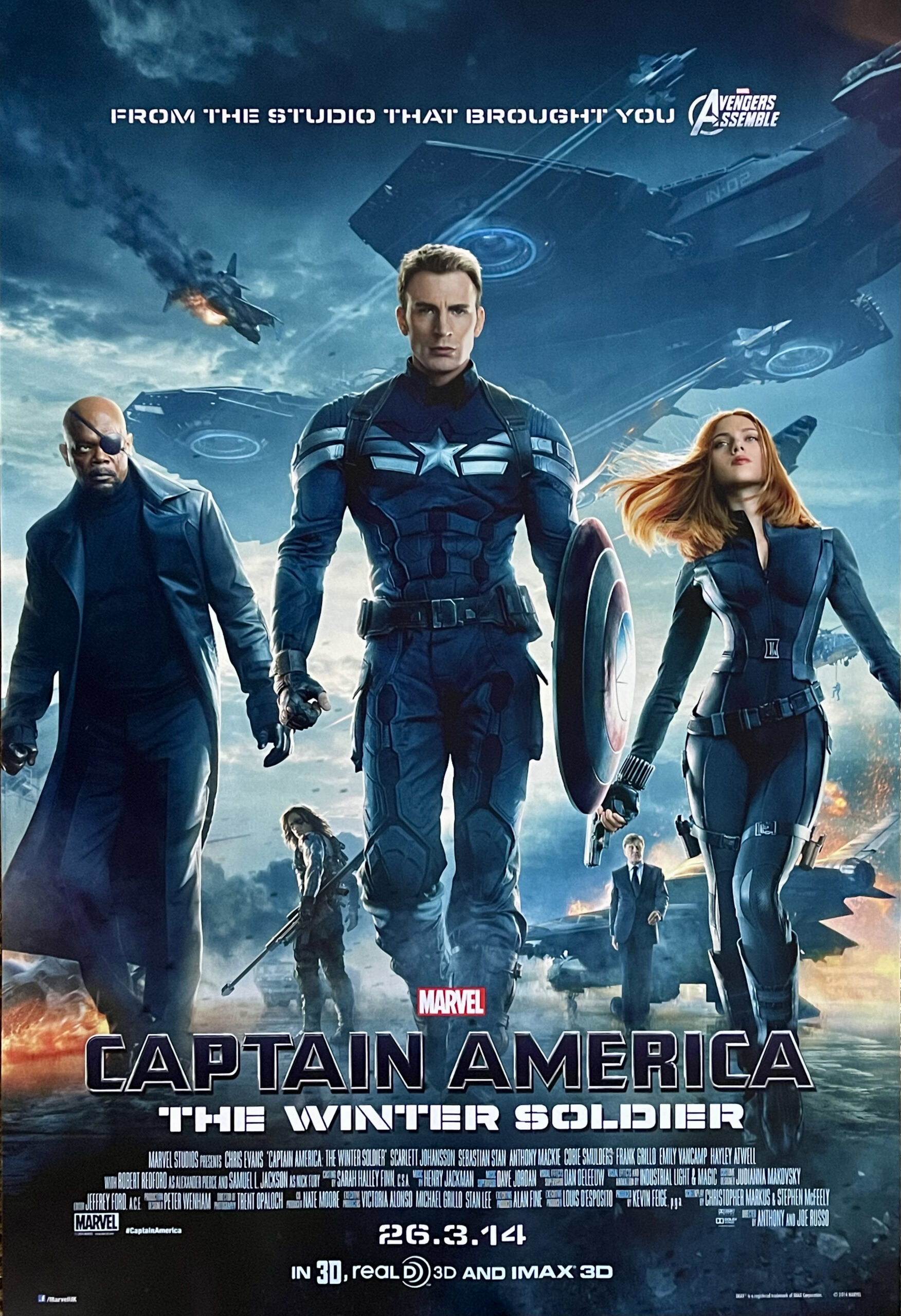 Original Captain America The Winter Soldier Marvel Studios Original Captain America The Winter Soldier Marvel Studios