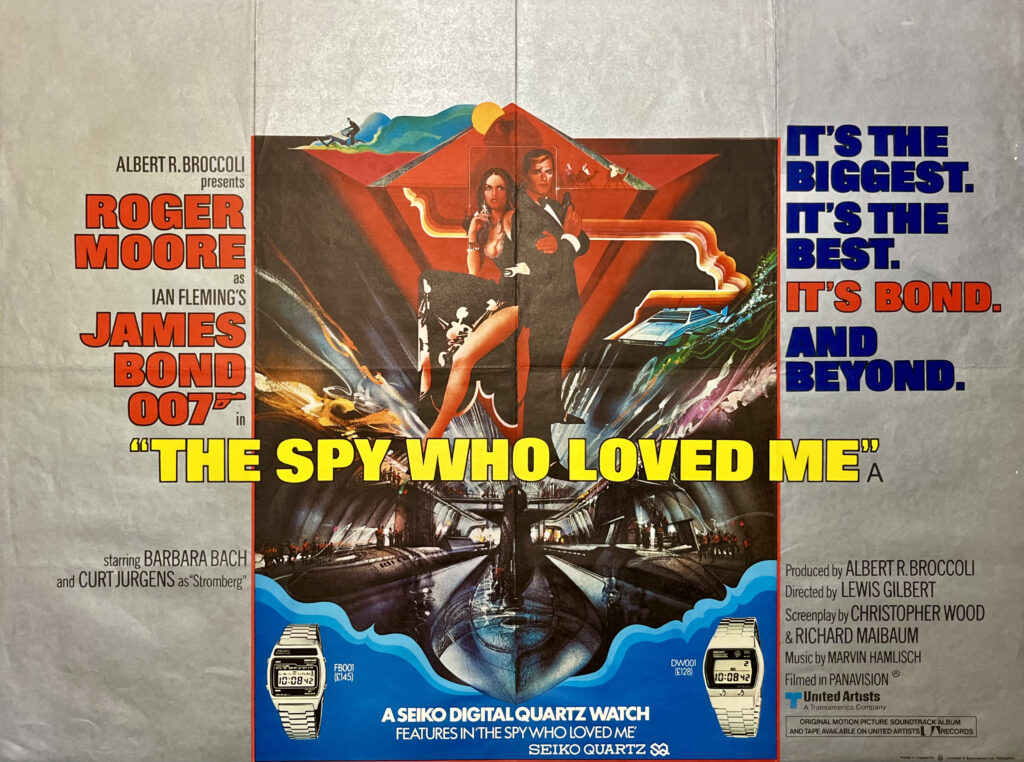 James Bond: The Spy Who Loved Me Movie Poster