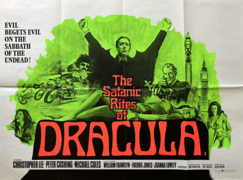 Satanic Rites of Dracula Movie Poster