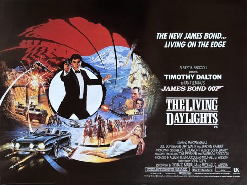 James Bond: The Living Daylights Film Poster
