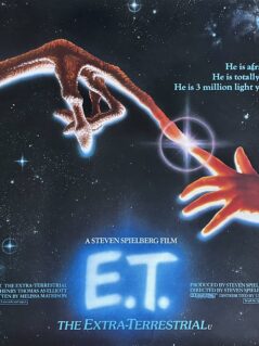 E.T. The Extra-Terrestrial Movie Poster