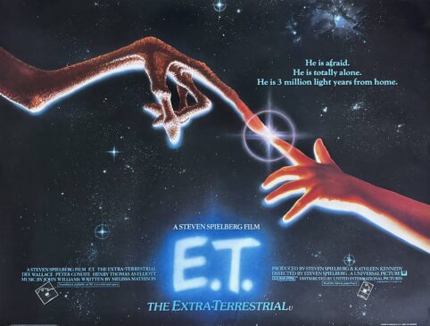 E.T. The Extra-Terrestrial Movie Poster